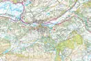 Map of Dolgellau using 1:25 000 Scale Colour Raster