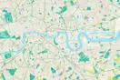 Map of London using OS Open Greenspace
