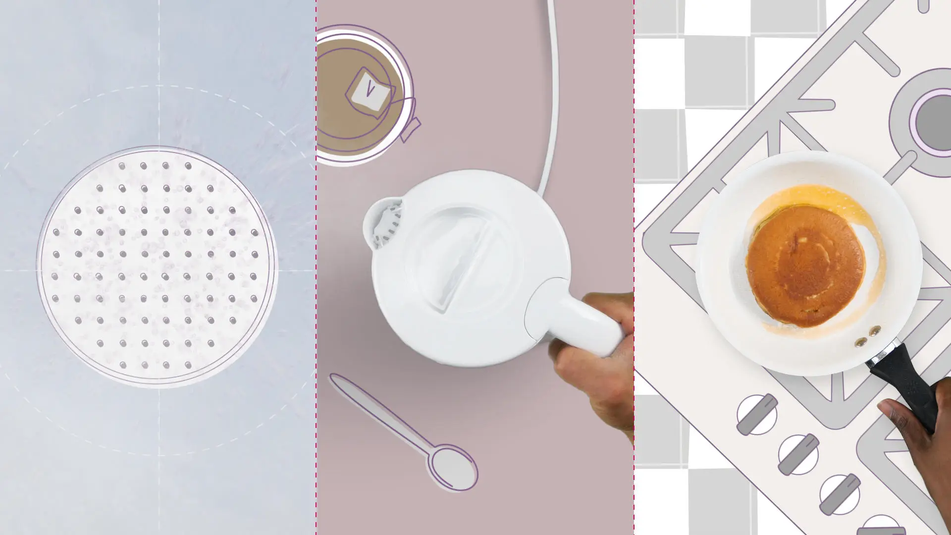 The water, gas and electricity you use reaches your home with the help of OS data