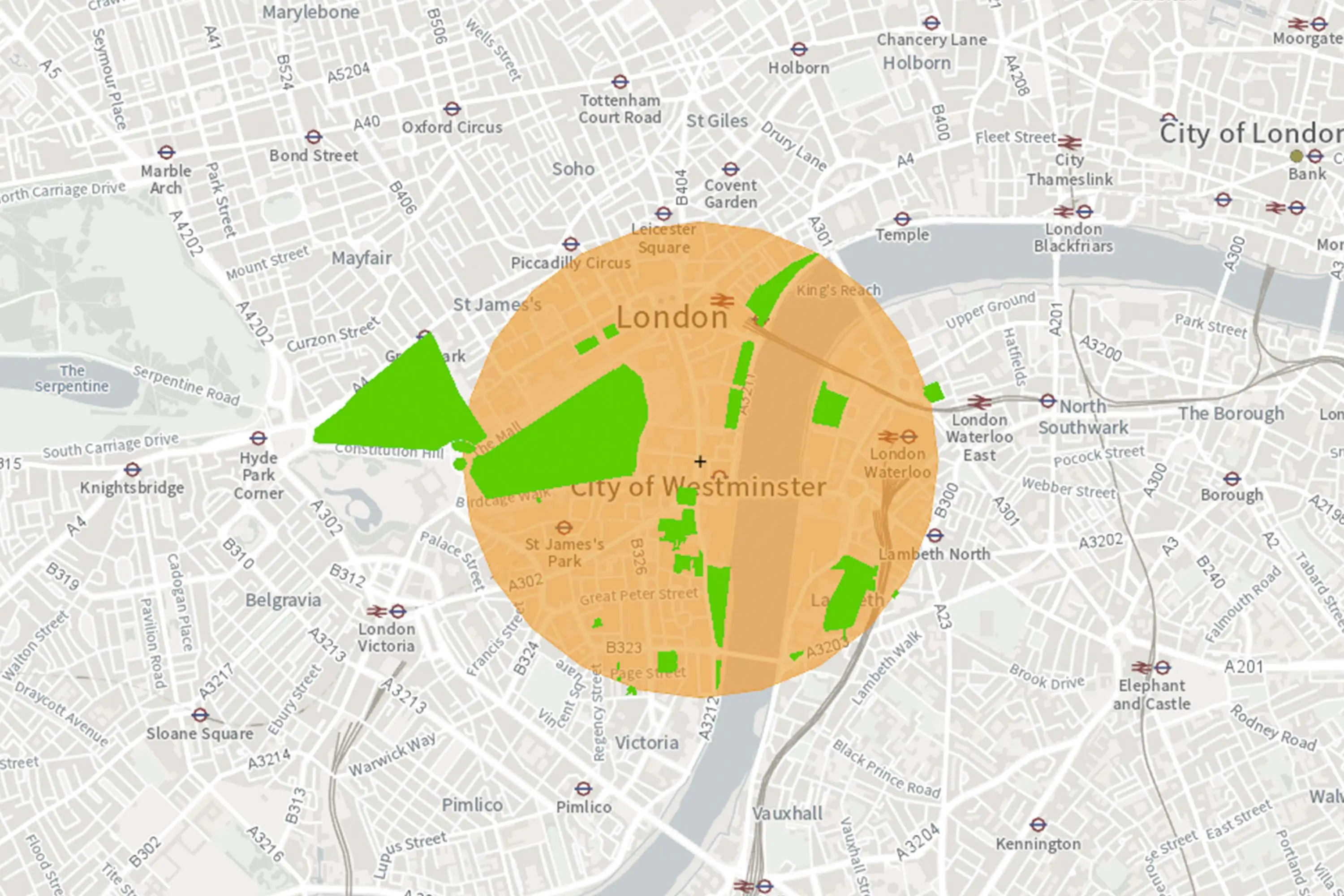 Map of London
