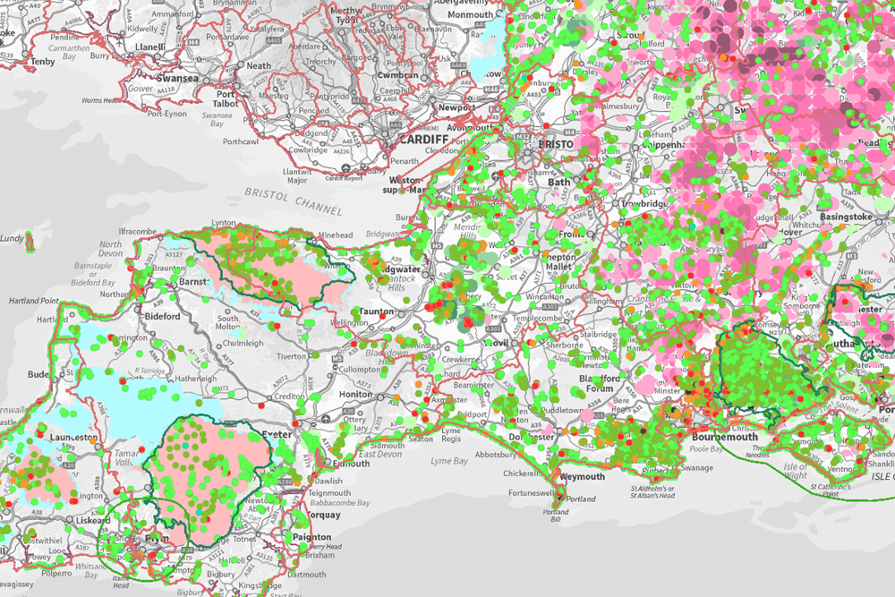 Landmark Solutions uses OS VectorMap Local to create the MAGIC map of Natural England