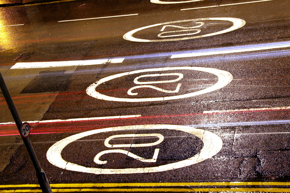 OS helps introduce 20mph speed limit in Edinburgh