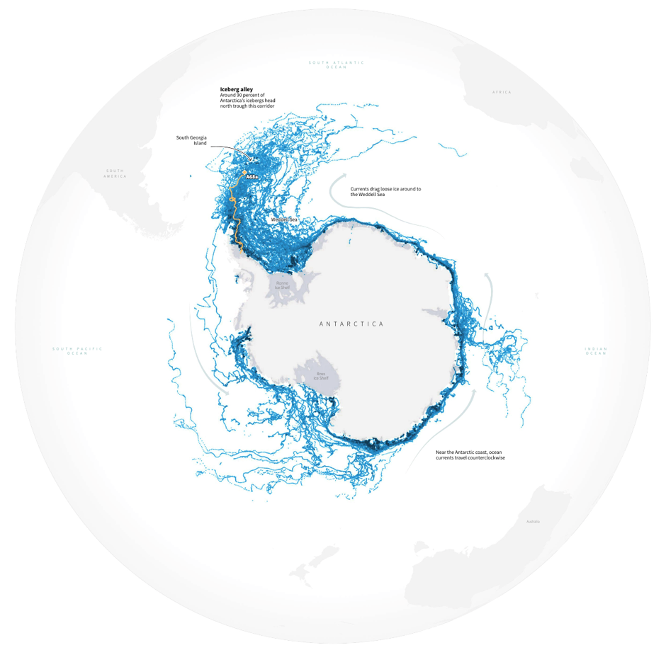 World’s biggest iceberg heads for disaster, Reuters