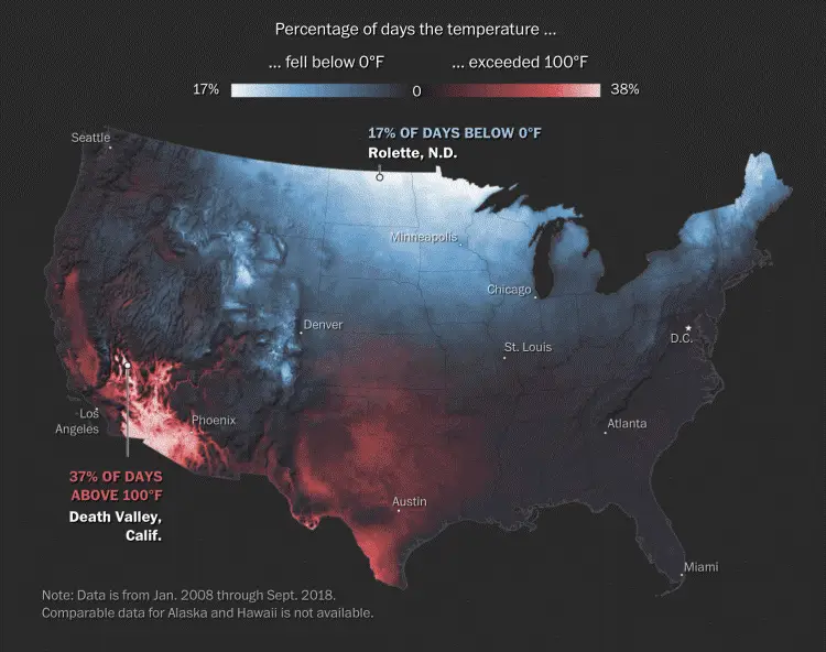 Tim Meko's Mapping America visualisation