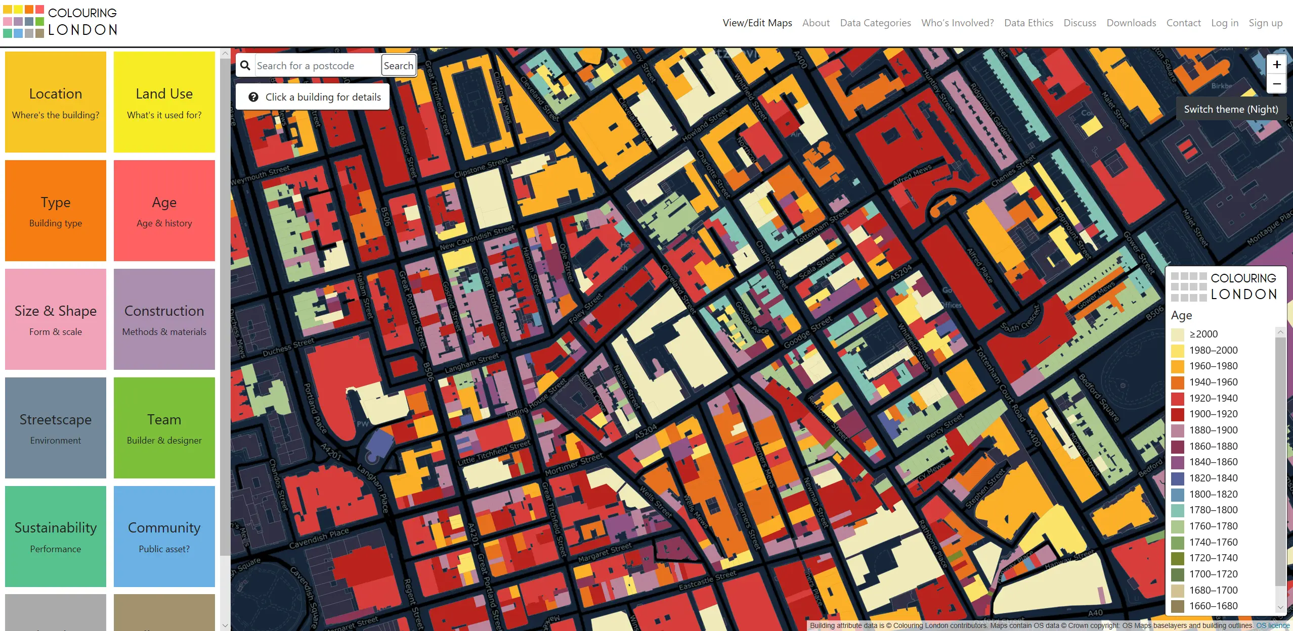 Colouring London screenshot.