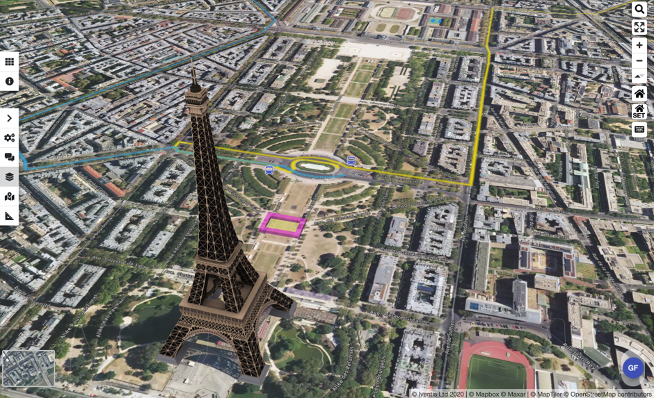 Iventis Paris screenshot.