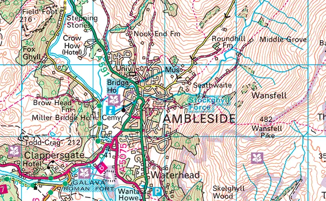 Leisure cartographic style