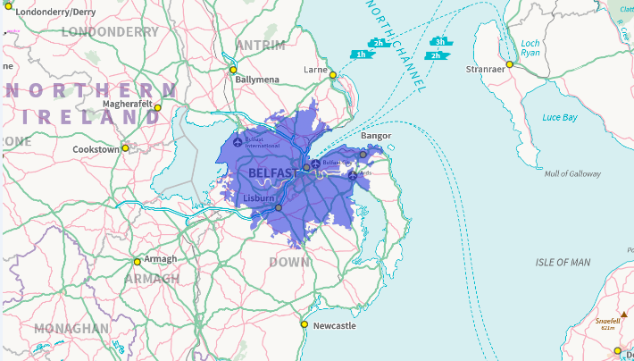 Belfast reimagined as the capital.