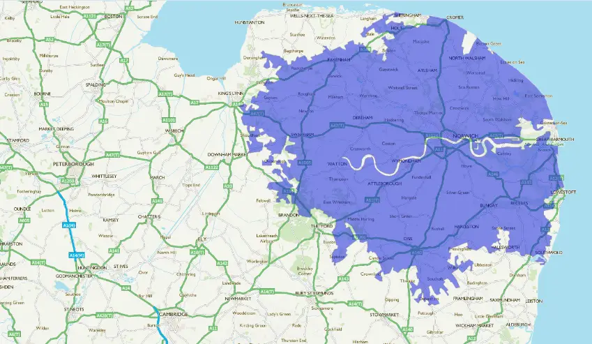 Norwich reimagined as the capital.