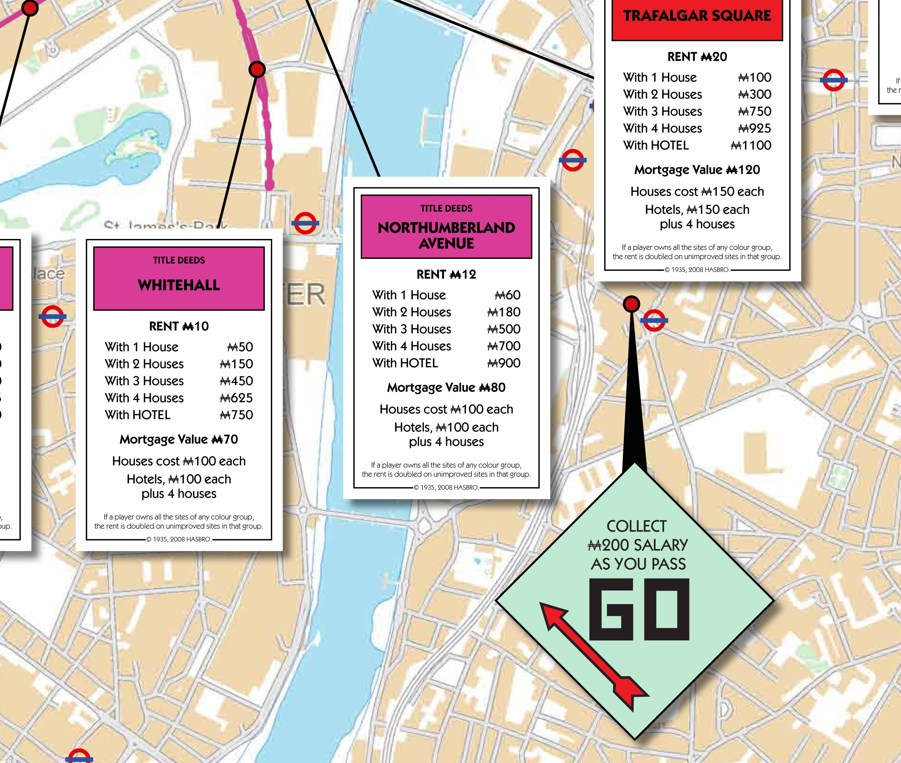 Monopoly GO map