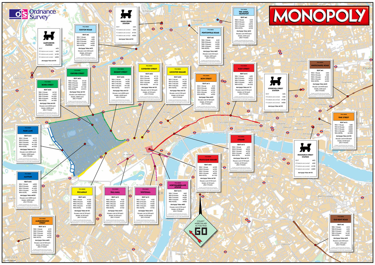 Monopoly map