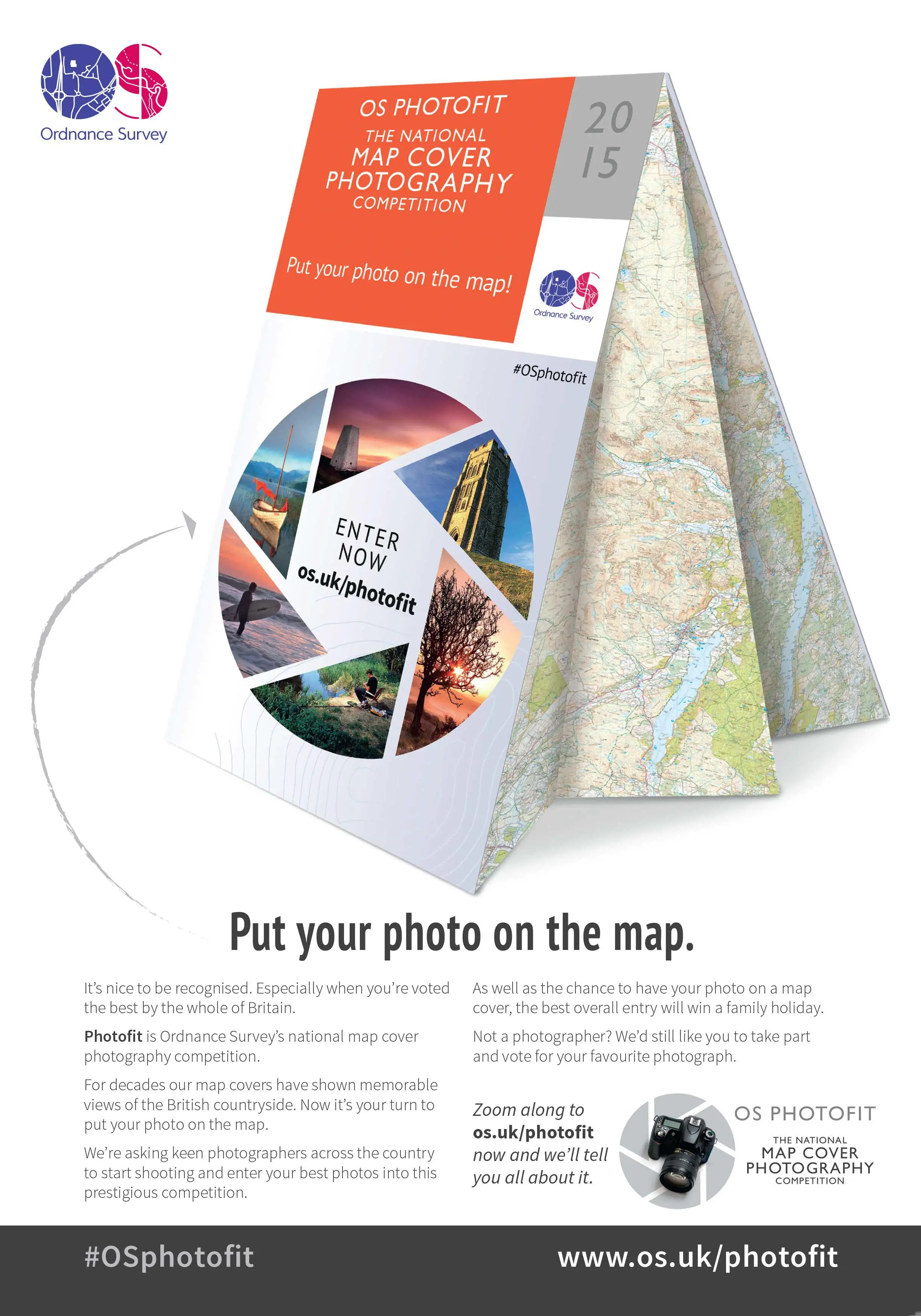 Your chance to feature on our latest covers with our OS Photofit competition