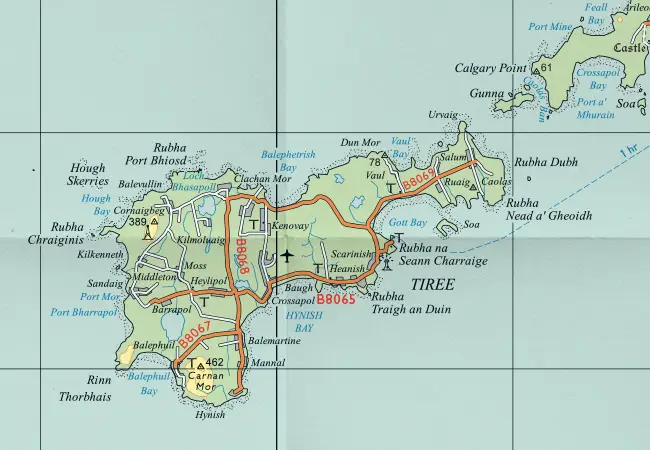 Charley's map