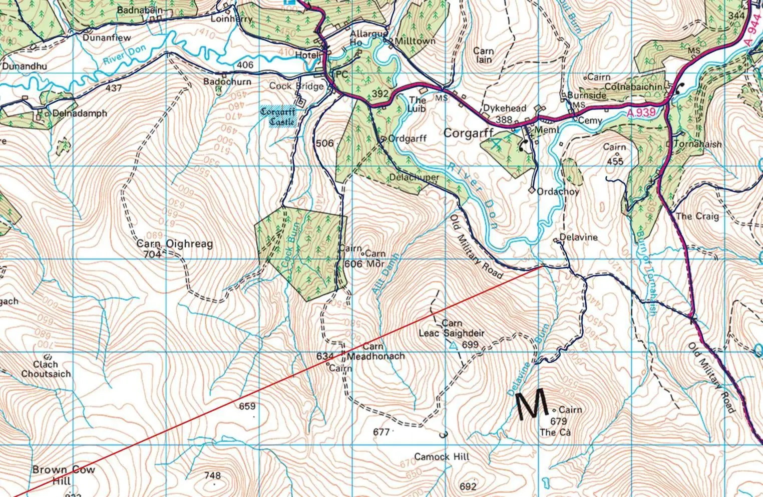 Map of Scotland