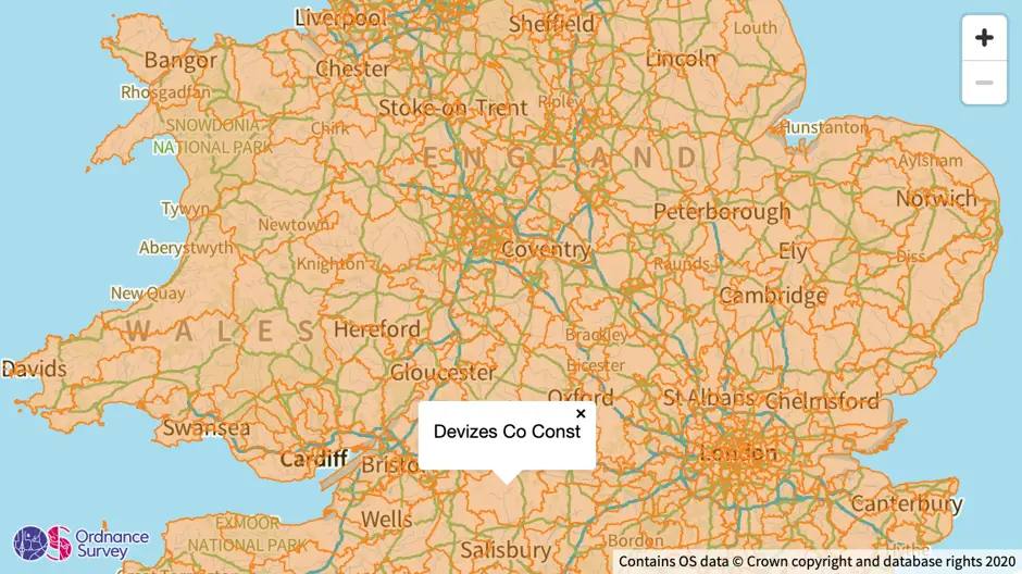 Example of web mapping.