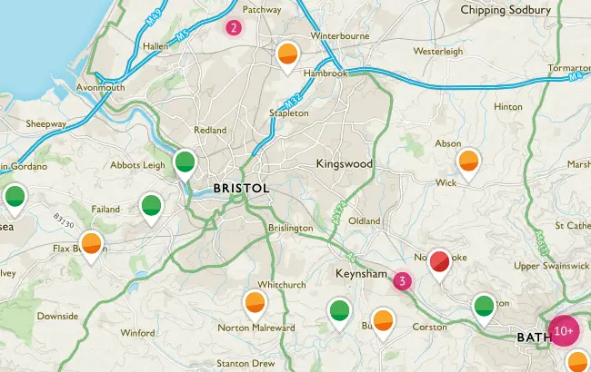 Basemap example1