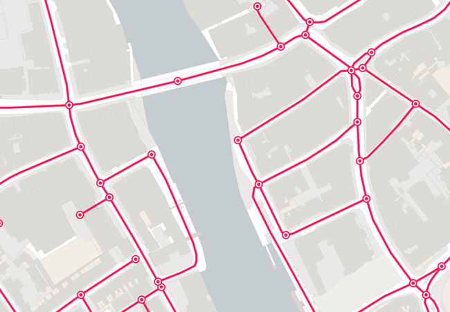 OS Highways Network screenshot.