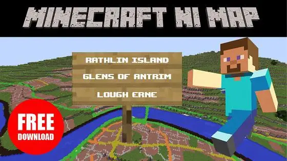 Minecraft map of Northern Ireland now available