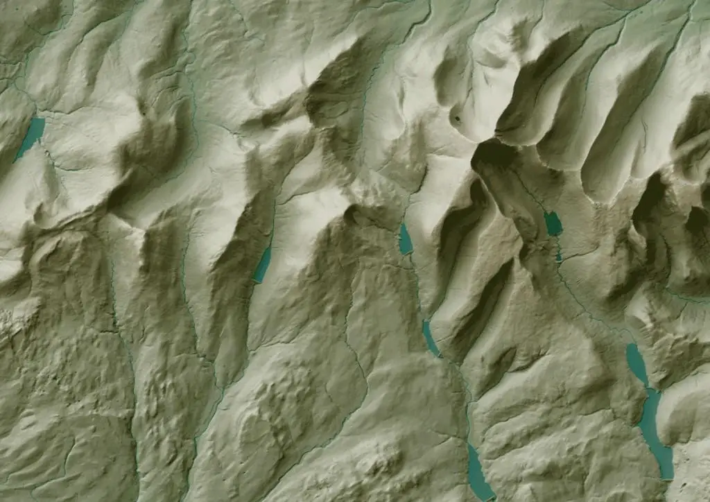 Brecon Beacons close up.