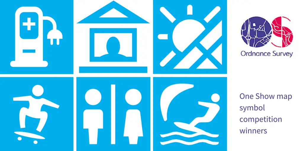 One Show map symbol competition winners