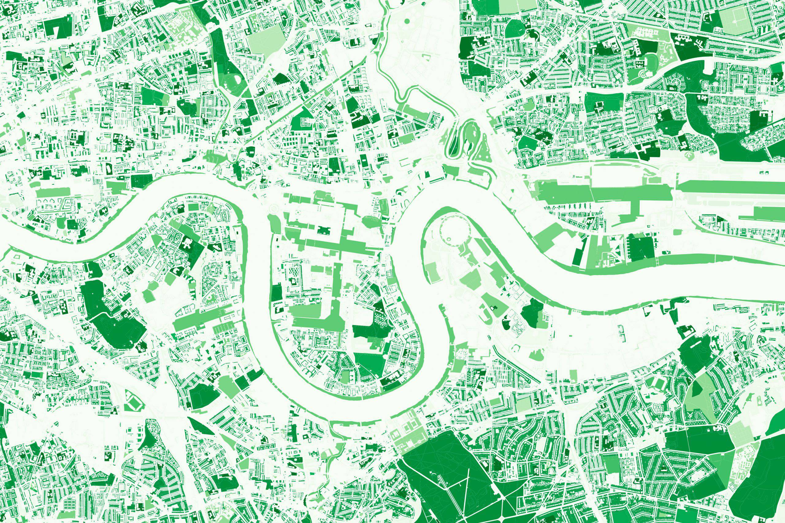 OS MasterMap Greenspace mapping.