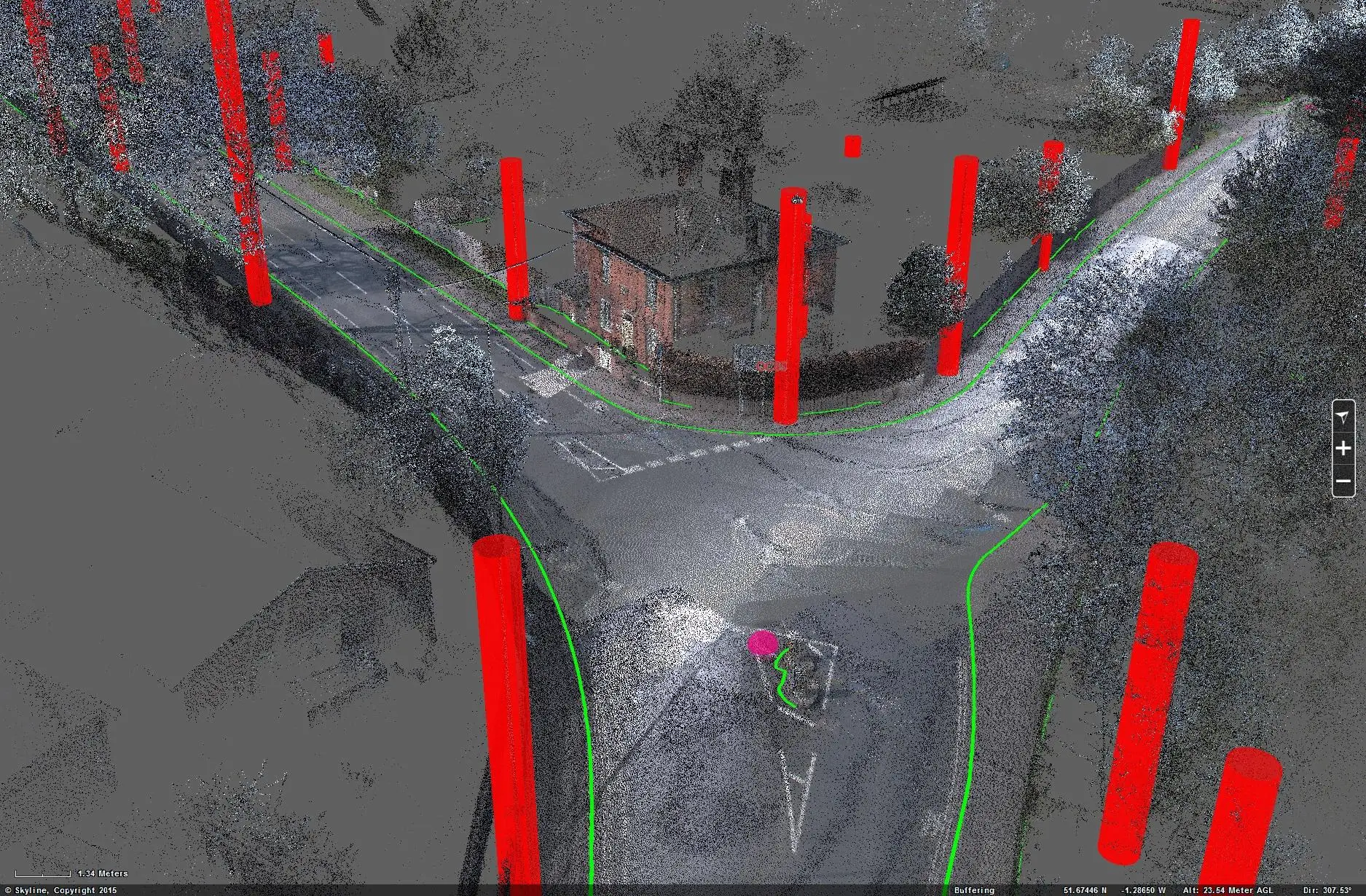 Point cloud image