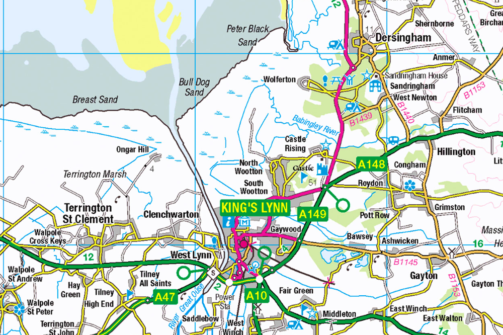 Os Map Road Colours 1:250 000 Scale Colour Raster | Free Os Products