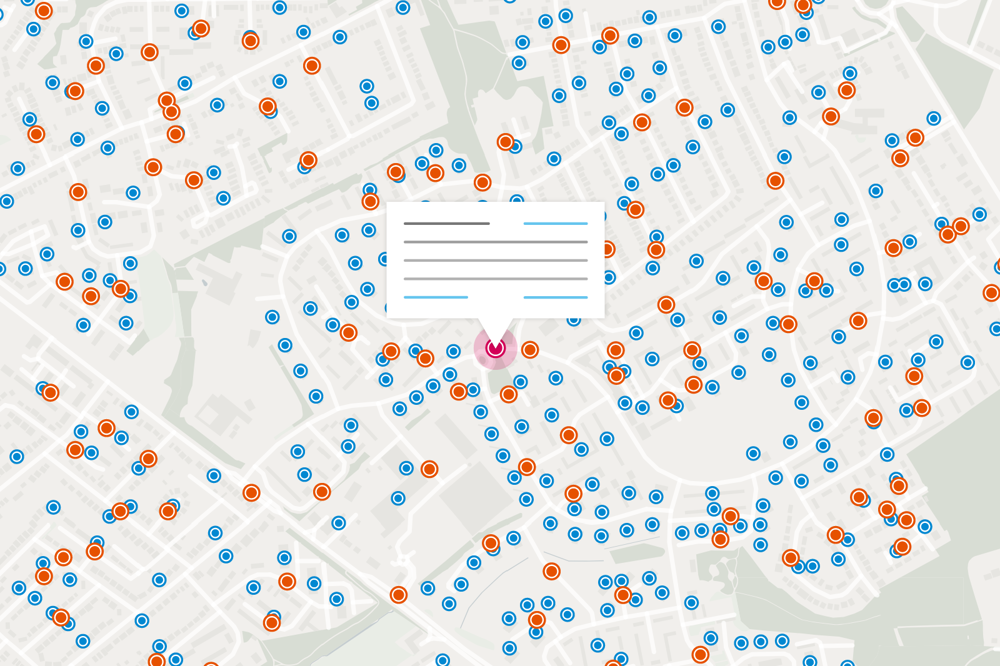 Detailed, searchable data