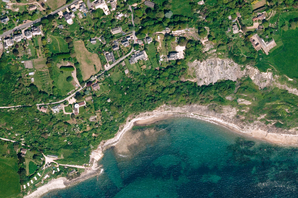 Map displaying OS MasterMap Imagery Layer