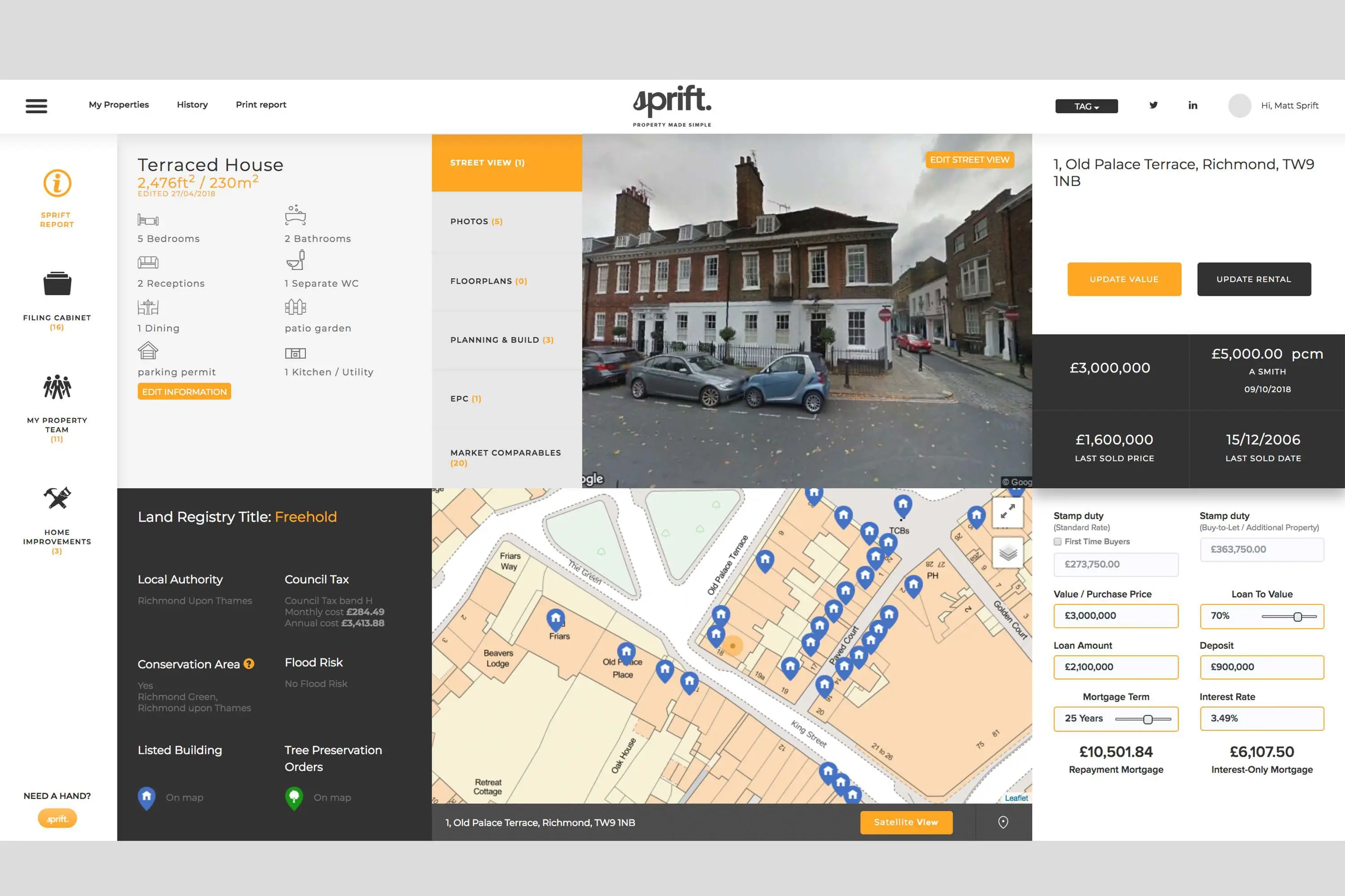 bringing together datasets and overlaying this intelligence on OS MasterMap.