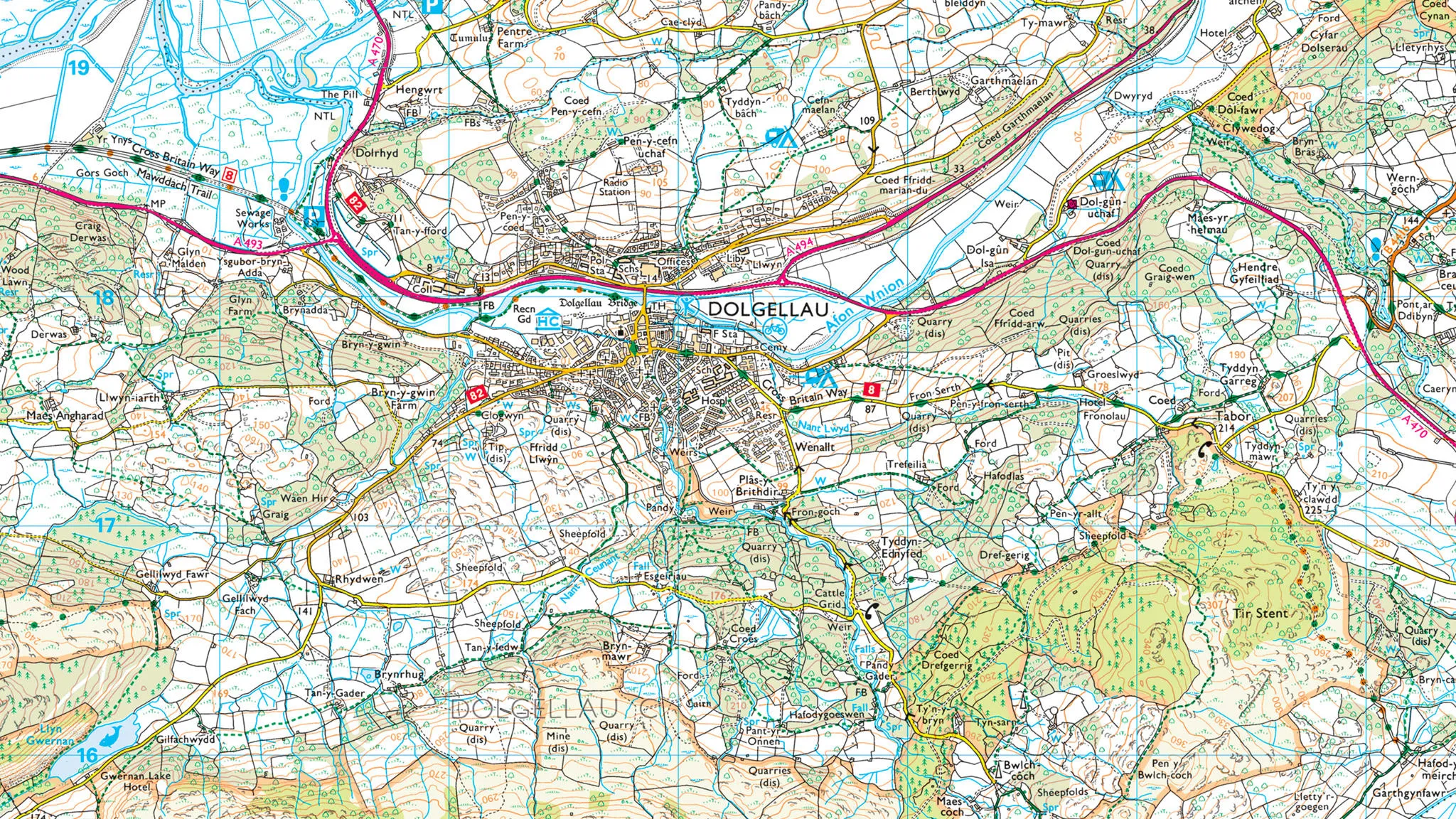 Scrolling Color Rasters Maps and imagery data | Data Products | OS