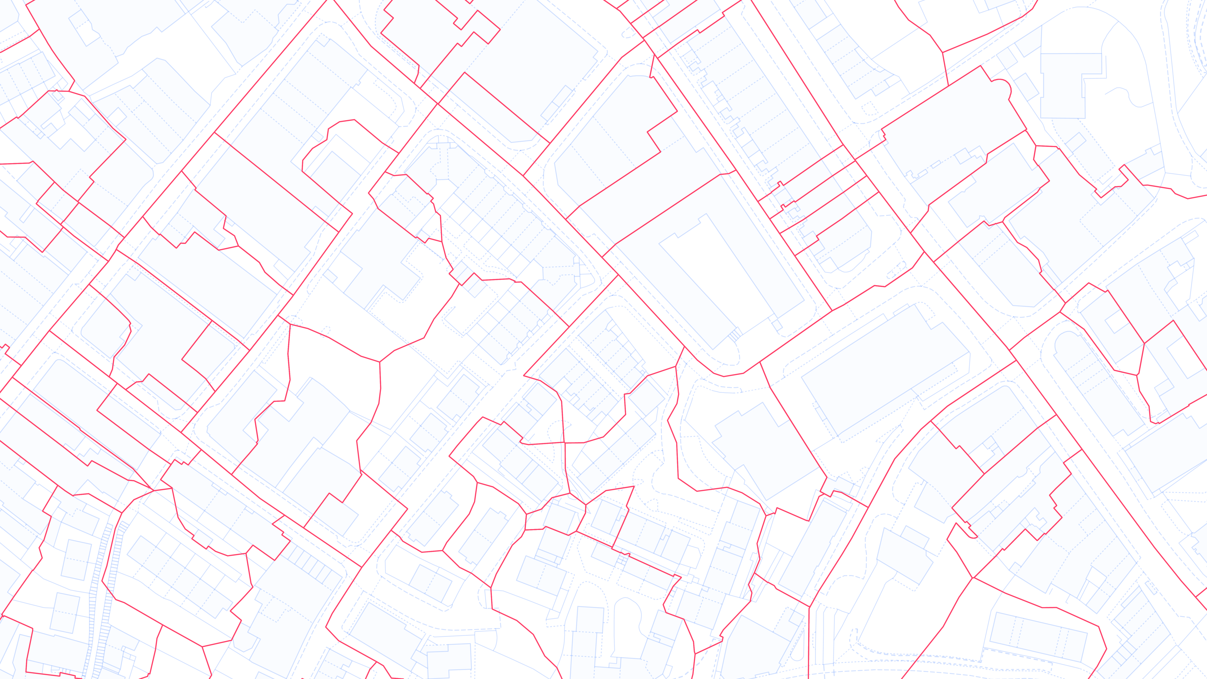 Map extract of the postcode unit areas
