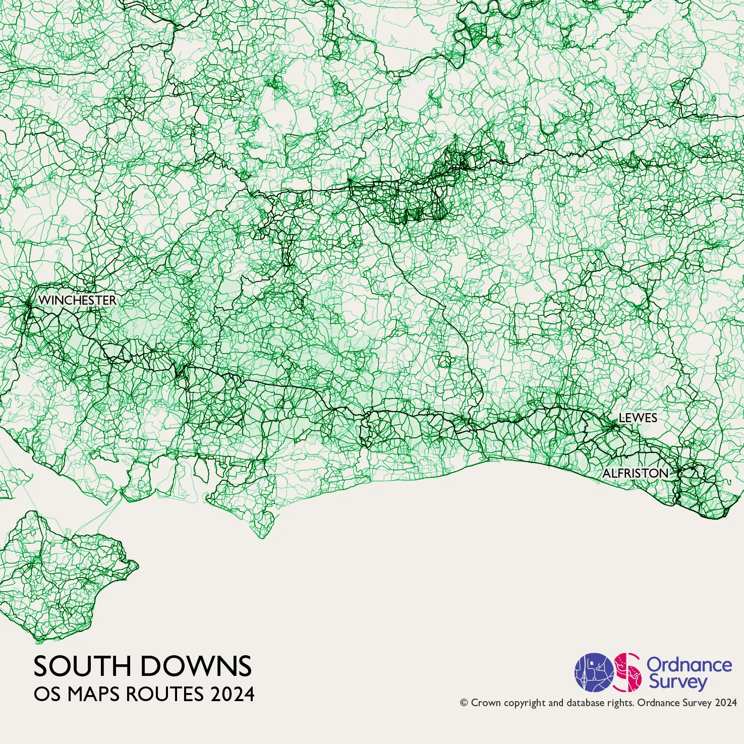 South Downs data visualisation
