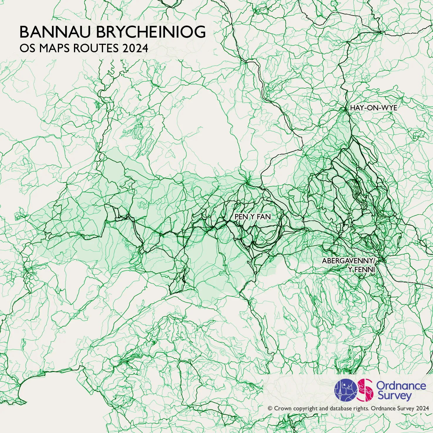 Brecon Beacons data visualisation