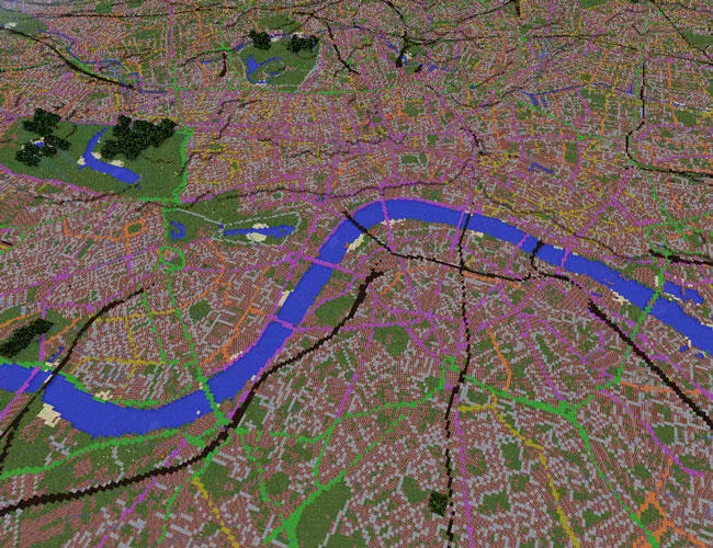 London in Minecraft