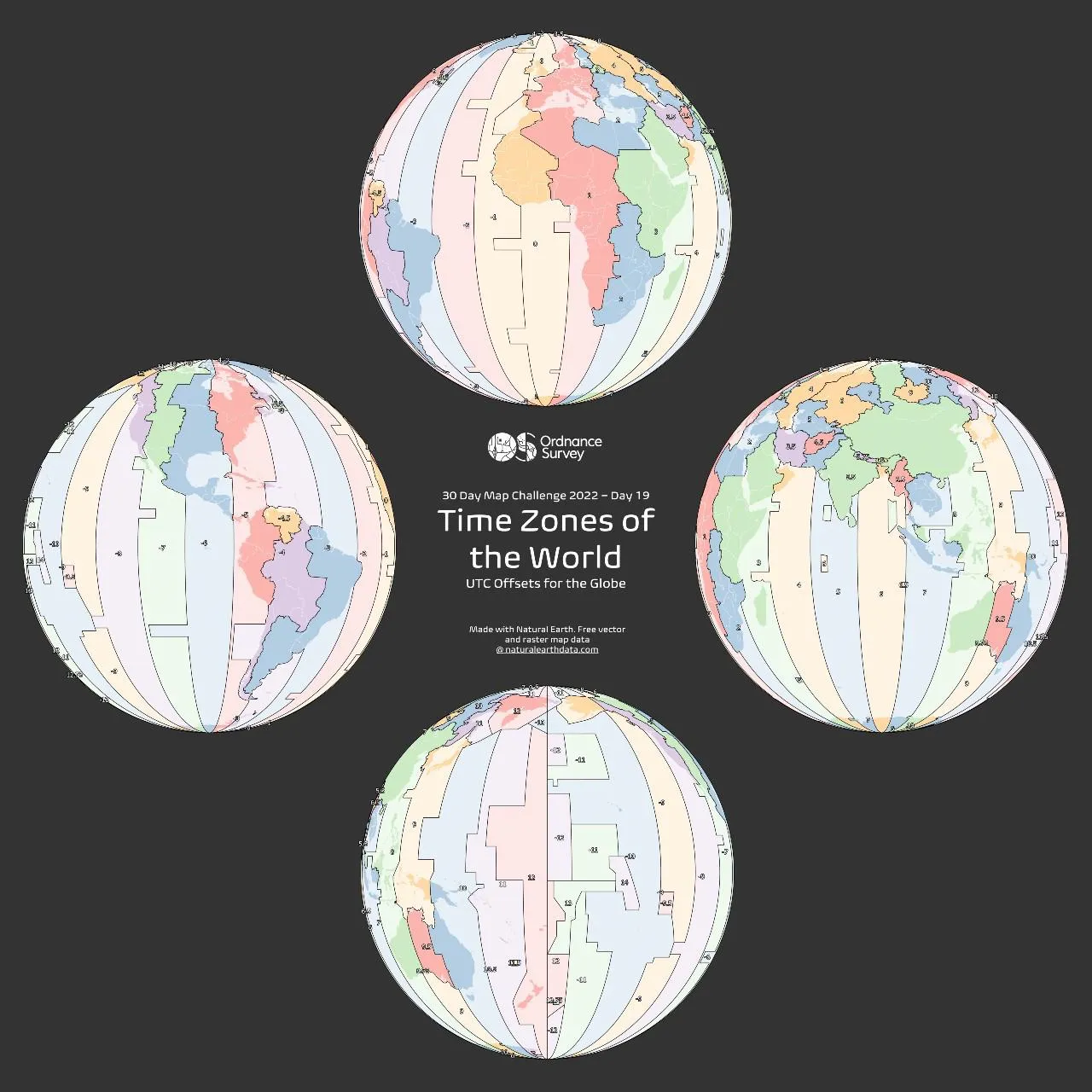 Time Zones of the World, James Armstrong