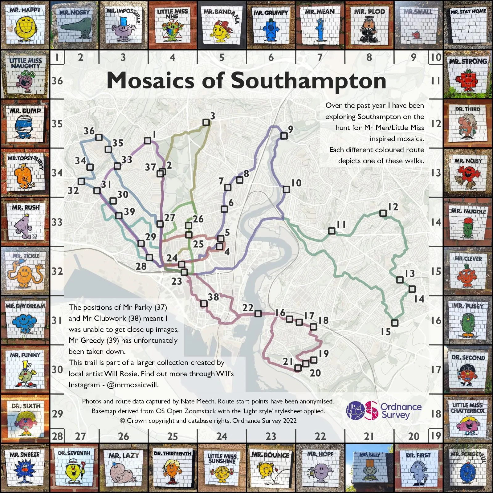 Mosaics of Southampton, Nate Meech