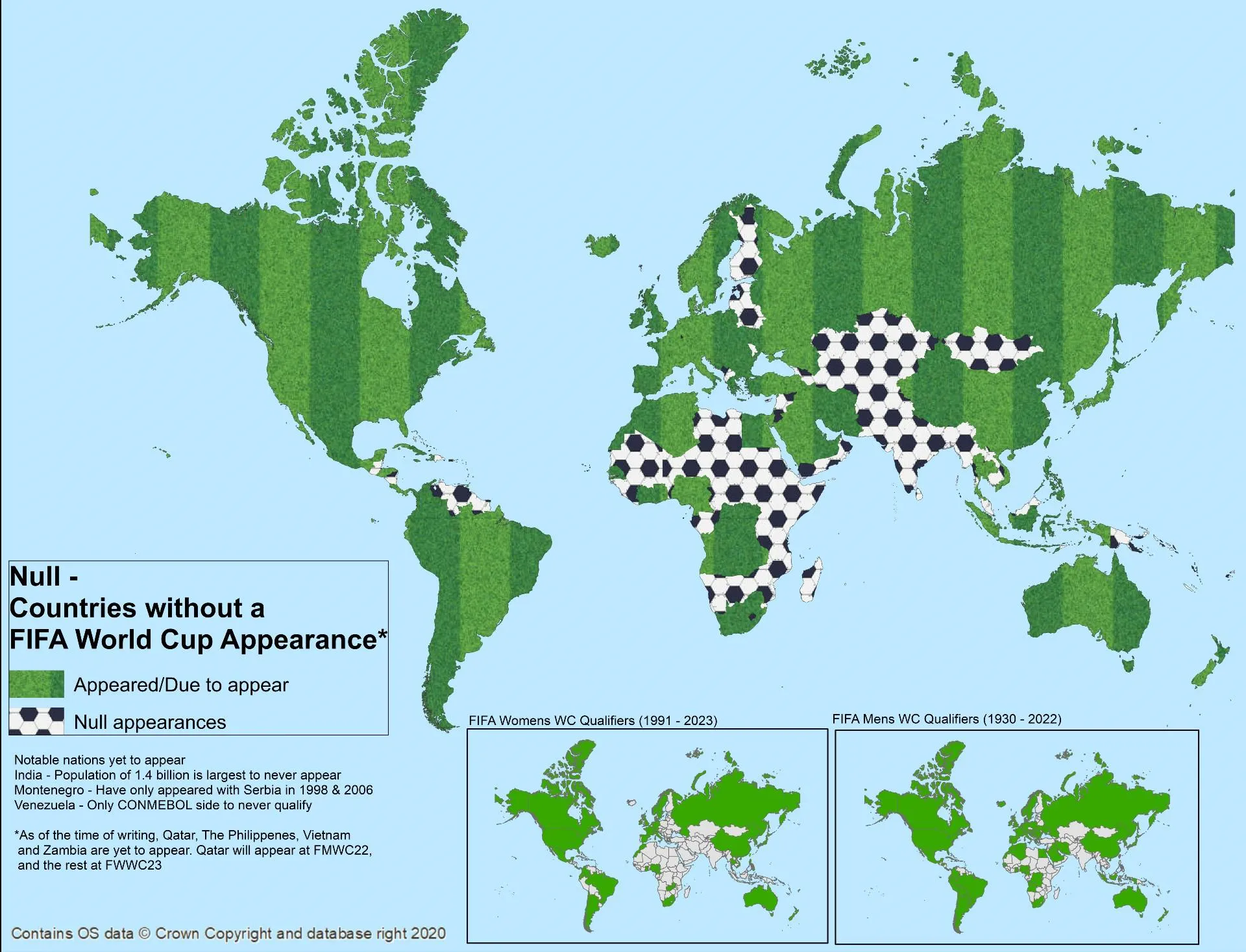 Countries without a FIFA World Cup Appearance, Doug Leno