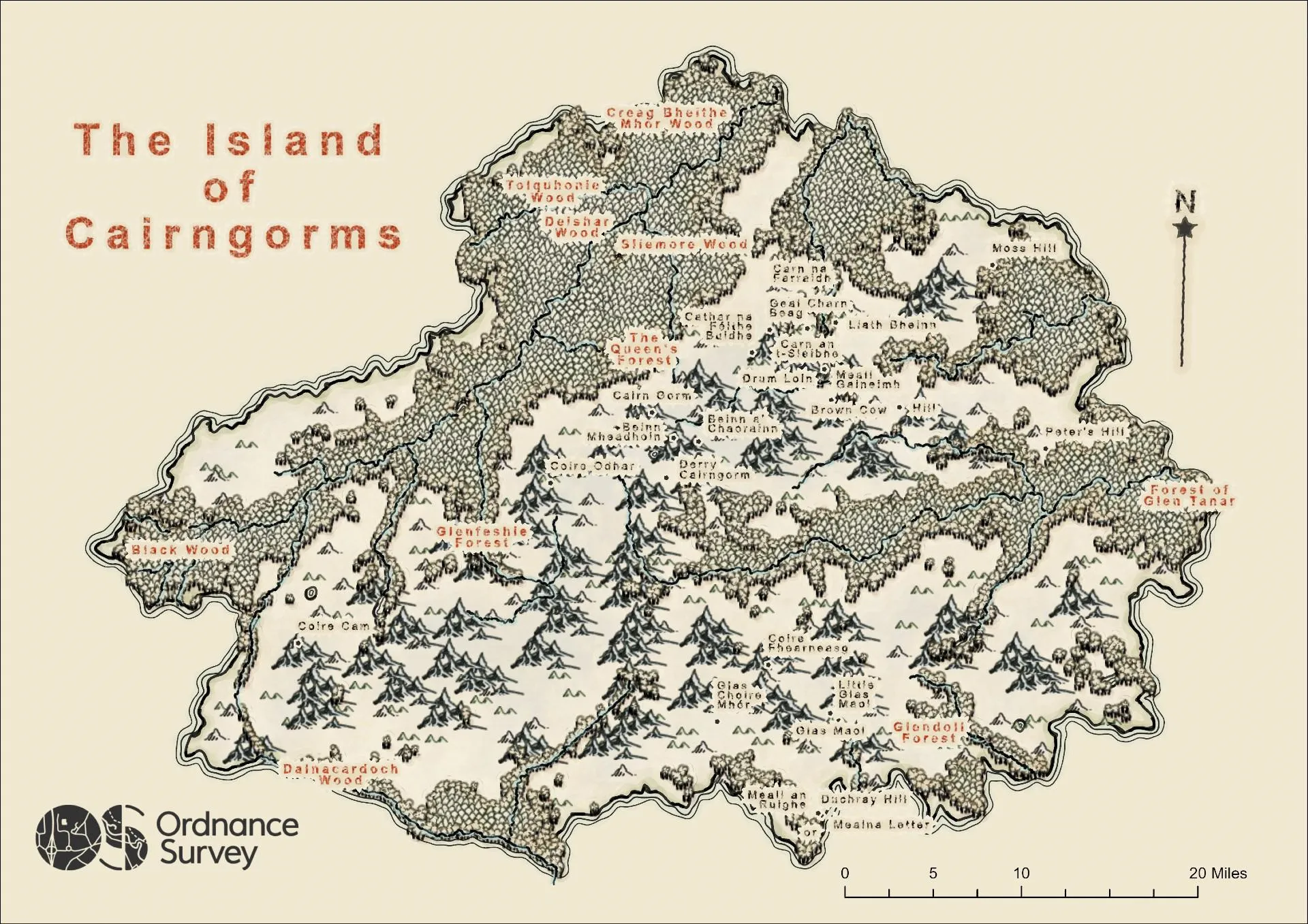 The Island of Cairngorms, Brian Johnston
