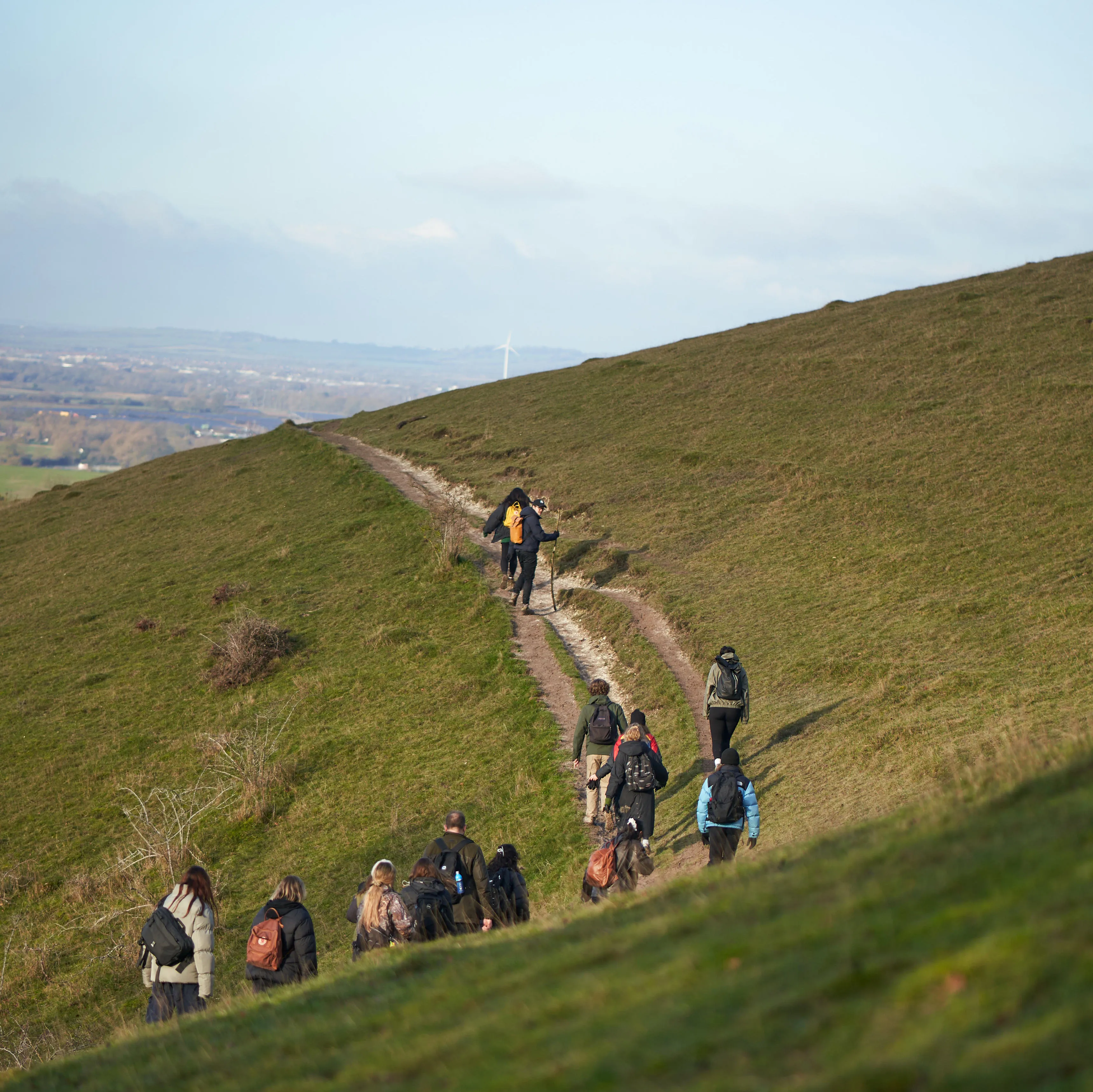Jeb's Overground walking group is creating wonderful connections among novice hikers.