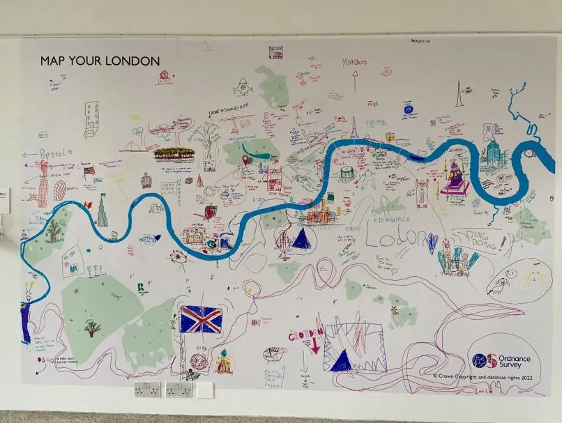 Map your London by the Great British Public