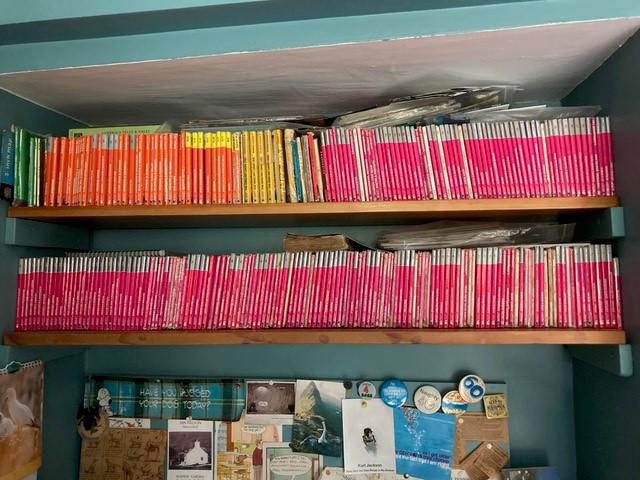 Sheila had to restart her OS map collection three times over