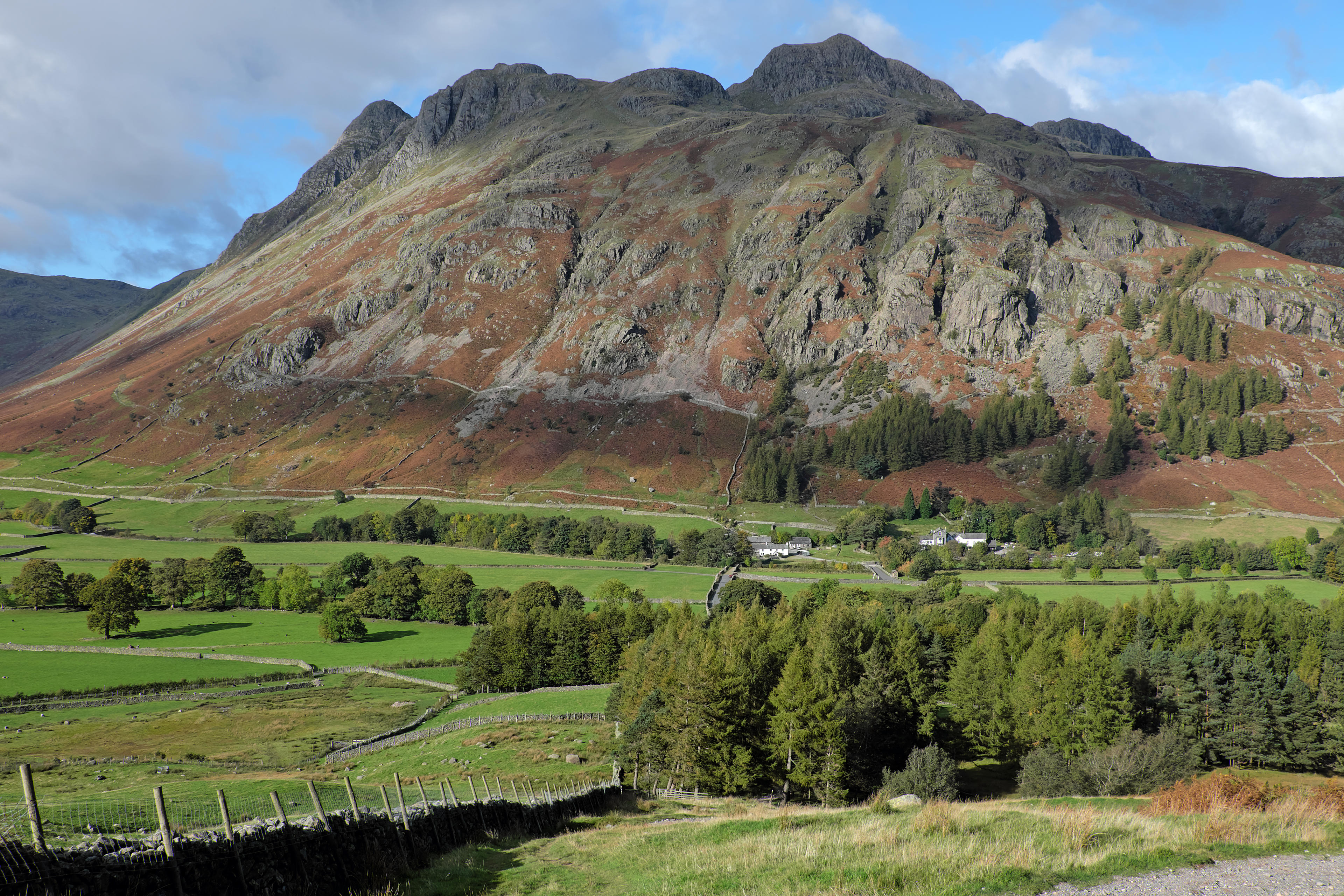 Landscape photo of Langdale Valley