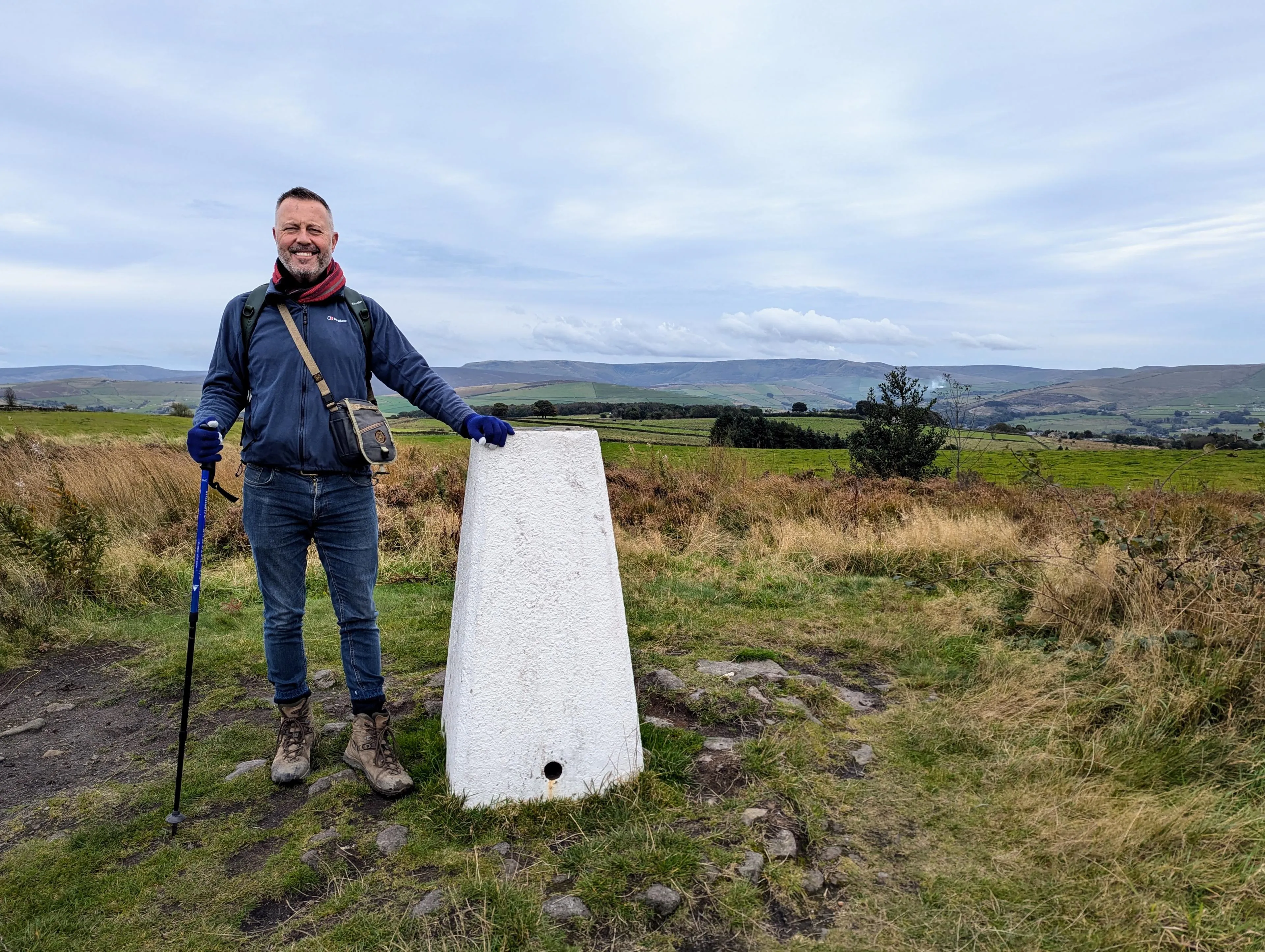 Dr Andrew Read up on Mellor Moor while out researching Greater Manchester Pathfinder guidebook