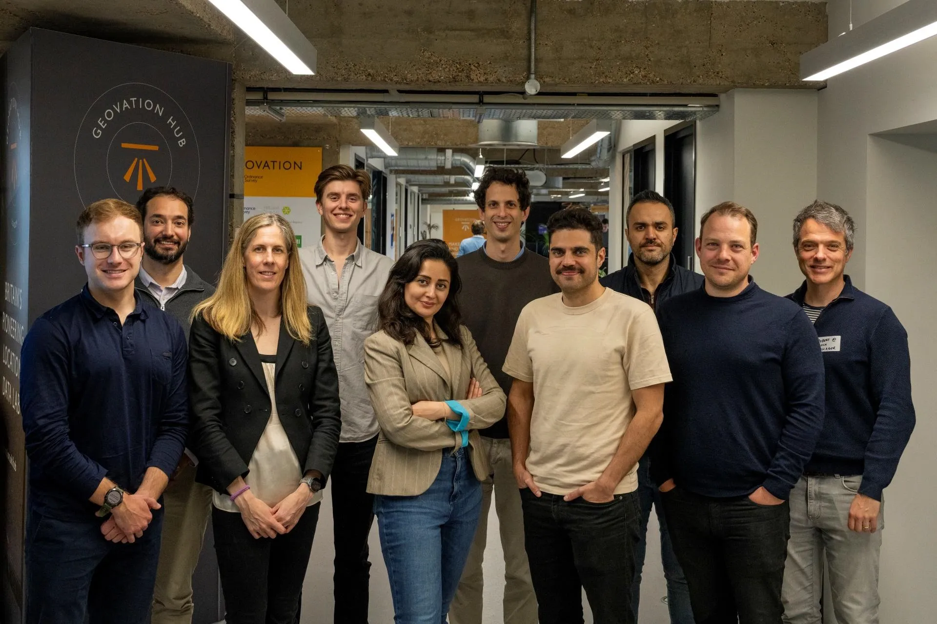 Group photo of 20th cohort of start-ups