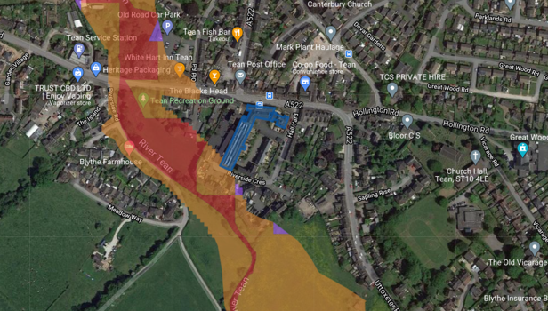 Mapping Rivers and Seas flood risk more accurately by articulating the extent of the property.