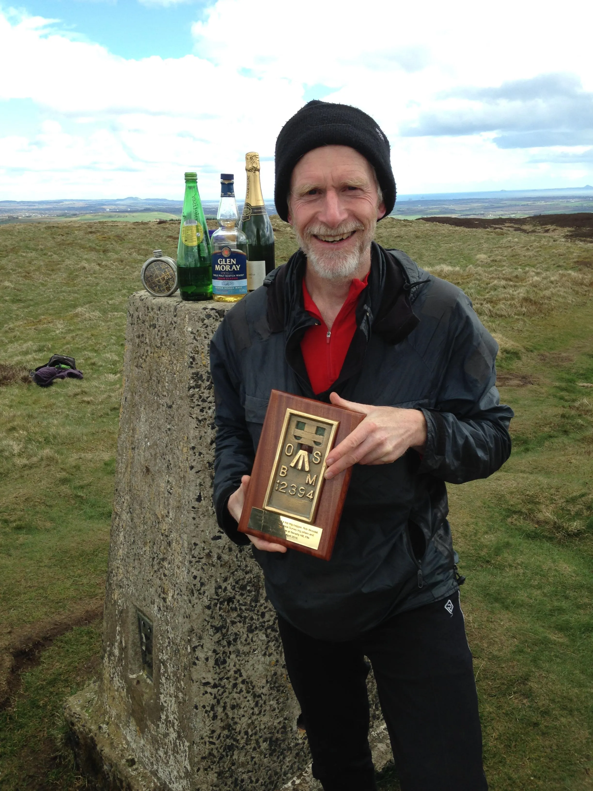 Photo of Rob Woodall with his award