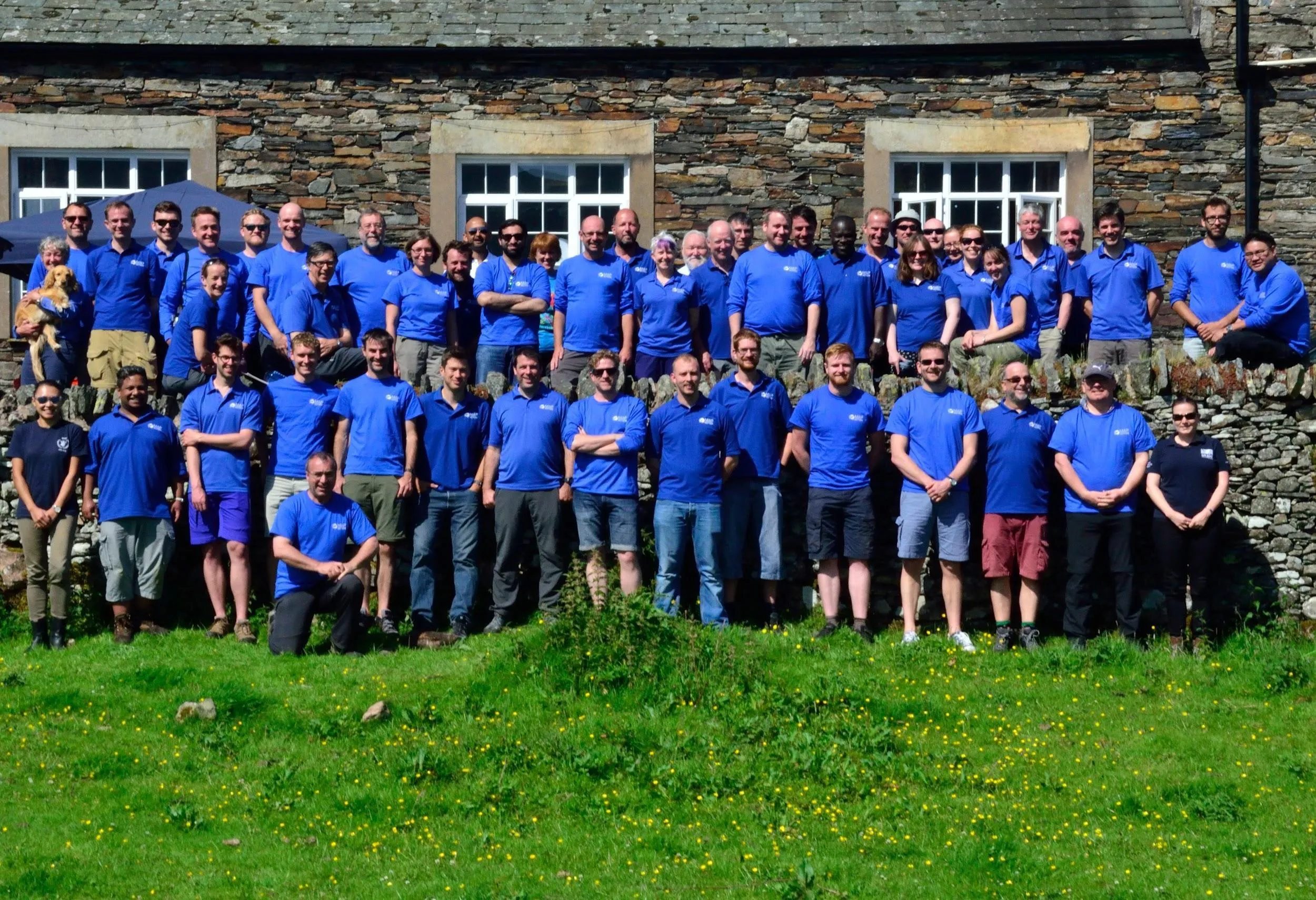 Group of MapAction volunteers