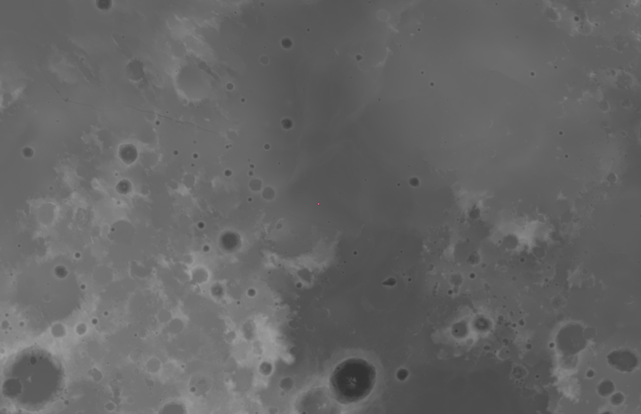 Digital Elevation Model of the moon