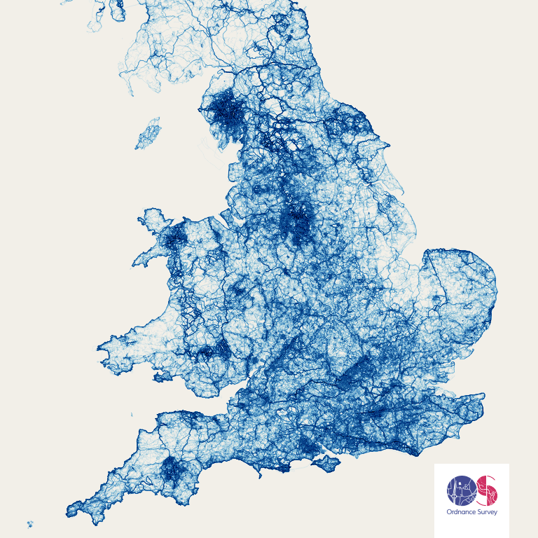 National trails map